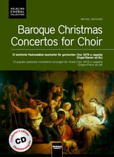 Baroque Christmas Concertos SATB Choral Score cover